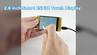 2.8 インチ ESP32 タッチ ディスプレイ 240x320 ESP32 LVGL スマート ディスプレイ