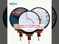 720×720円形 TFT LCDディスプレイ 高解像度 丸型 TFT画面 4 インチ MIPI インターフェース付き