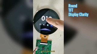 2.1インチ 480x480 丸型 TFT ディスプレイ