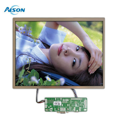 12.1インチディスプレイ 900:1 1024x768 ディスプレイ 650 Cd/M2 LVDS インターフェース