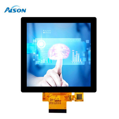 3.95インチ Square TFT ディスプレイ 480x480 Square タッチ ディスプレイ 300 cd/m2 RGB インターフェース