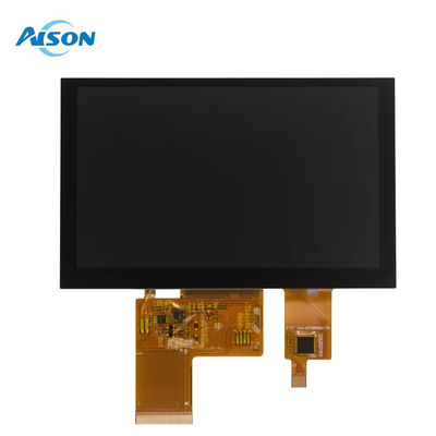 5インチ 800×480 IPS 容量感触式 TFT ディスプレイ 350 cd/m2