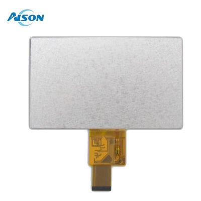 7インチ40ピン 800×480 TFT LCDディスプレイパネル 400 Cd/M2 RGBインターフェース