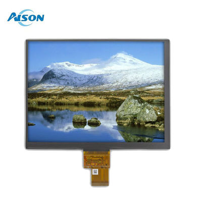 8インチ 1024x768 TFT LCDディスプレイとLVDSインターフェース 1000cd/m2