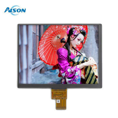 8インチ 1024x768 TFT LCDディスプレイとLVDSインターフェース 1000cd/m2