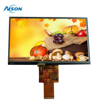7インチ RTP TFT ディスプレイ 800×480 解像度 RGB インターフェイス 40ピン 産業用
