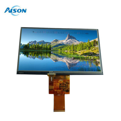 7インチ RTP TFT ディスプレイ 800×480 解像度 RGB インターフェイス 40ピン 産業用