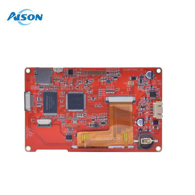 480x272 HMI LCDディスプレイ 4.3 インチ レジスティブタッチディスプレイ 4ピン