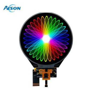 3.4インチ 800x800 IPS 円形ディスプレイ 380 cd/m2 MIPI インターフェース付き