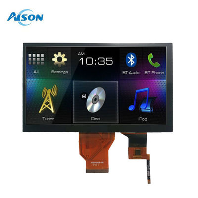 7インチ800x480 TFT LCD モジュール 50ピン LCDディスプレイ RGB 24ビット 産業用