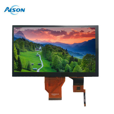 7インチ800x480 TFT LCD モジュール 50ピン LCDディスプレイ RGB 24ビット 産業用