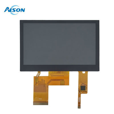 4.3インチ IPS LCD モジュール 480x272 容量型 TFT タッチスクリーン 450 Cd/M2 RGB 24 ビット インターフェース
