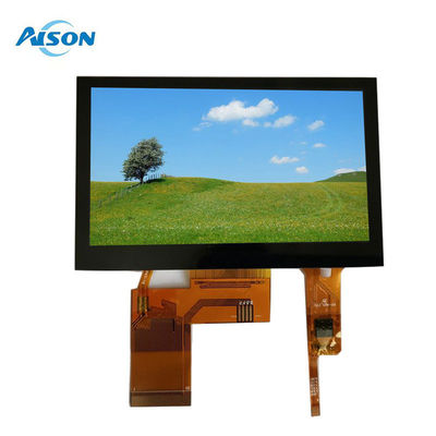 4.3インチ IPS LCD モジュール 480x272 容量型 TFT タッチスクリーン 450 Cd/M2 RGB 24 ビット インターフェース