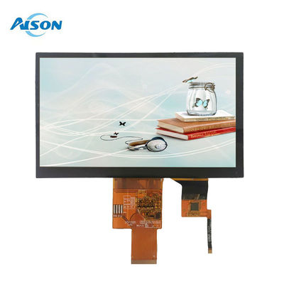 7インチLCDディスプレイモジュール 400 Cd/M2 TFT LCDタッチスクリーン 800x480