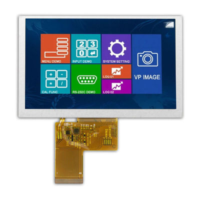 カスタマイズされた5インチ高輝度TFTディスプレイ、太陽光下可読ディスプレイ TFT 2500cd/m2