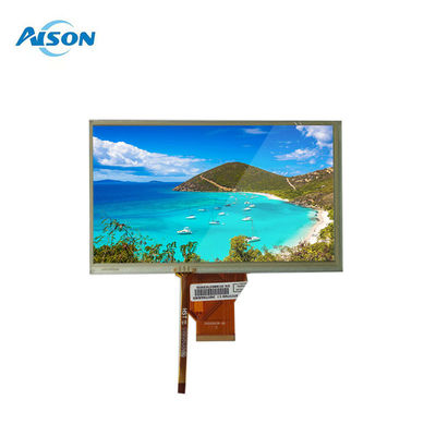 7インチTFTレジスティブタッチスクリーン800×480タッチスクリーンディスプレイモジュール300 Cd/M2