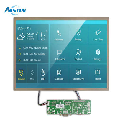 12.1インチ LVDS TFTディスプレイ 1024x768 解像度 650cd/M2 産業用 TFTディスプレイ