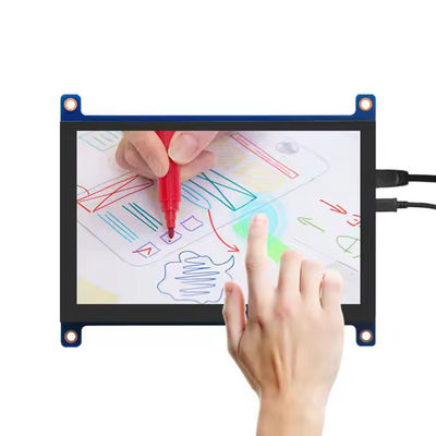 5インチHDMI ラスベリーパイディスプレイ 800x480 容量タッチスクリーンモジュール 400 Cd/M2