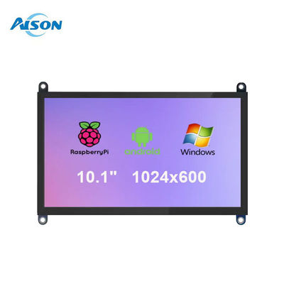 10.1インチラズベリーパイ画面 1024×600 HDMI USBタッチ画面 450 cd/m2