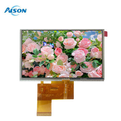 5.0 IPS TFT LCD モジュール,TFT 5インチ 抵抗タッチパネル 800×480 解像度