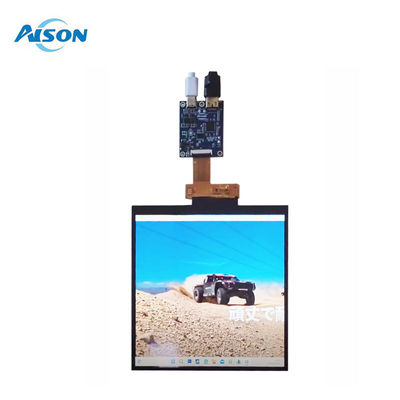 Sunlight Readable 7.6 Inch Square Display 800x800 MIPI TFT LCD Display With HDMI Board