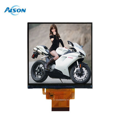 4インチ正方形TFT LCDディスプレイ 480x480正方形TFTタッチディスプレイ 300 cd/m2 3SPI+RGBインターフェース
