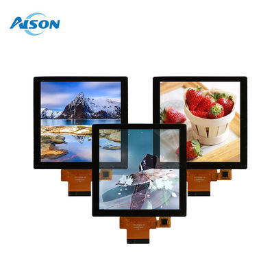 スマートホーム用のタッチディスプレイのRGBインターフェース付き4インチスクエアTFTディスプレイ 480x480