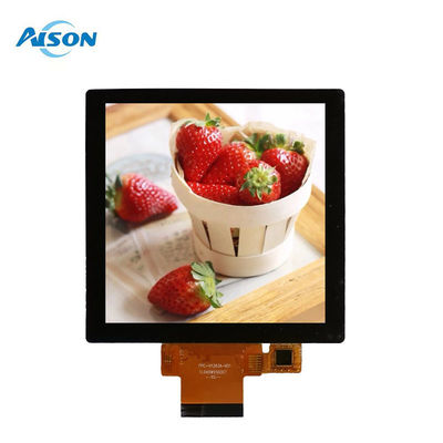 4インチ Square TFT Display 480x480 RGBインターフェイスとタッチディスプレイ 300 cd/m2