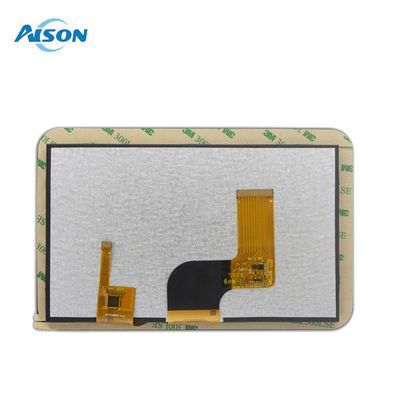 7インチ 1024x600 LVDS TFT IPSディスプレイ 容量感触ディスプレイ オーバーサイズカバーグラス