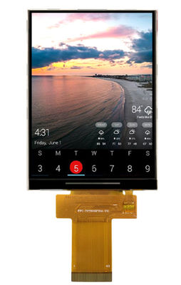 3.5インチ 320x480 ポートレイト MIPI PCAPタッチ付き TFT LCD モジュール
