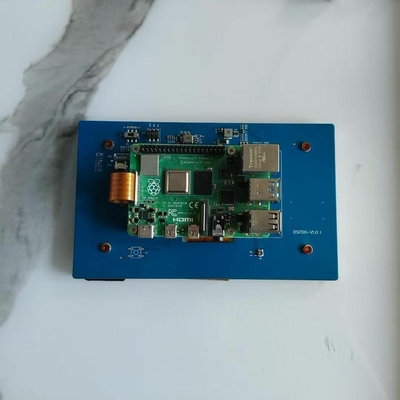 7インチ MIPI-DSI IPS LCDディスプレイ ラスベリーパイ 5 4 3用の容量タッチスクリーン