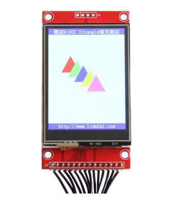 2.4インチ ILI9341 SPI 320*240 TFT LCDスクリーンモジュール LCDディスプレイ PCBボード付き
