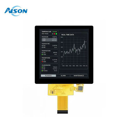 3.95インチ 720X720 MIPI Square LCM TFT LCDディスプレイ 容量タッチスクリーン付き LEDバックライト GT911 86箱スマートホーム用