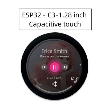 1.28 Inch ESP32-C3 Circular Display 240*240 IPS LCD Touch Screen TFT Module WIFI Development Board