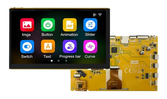 7インチESP32 P4開発ボード 液晶ディスプレイと搭載ESP32-C6容量タッチ