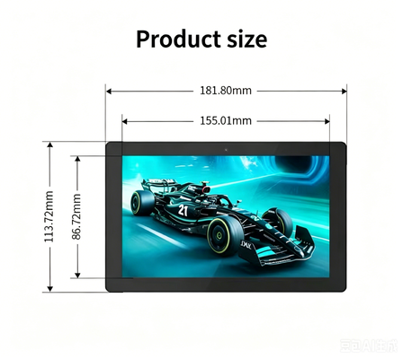 7インチ ESP32 P4 C6 静電容量式タッチスクリーン開発ボード 1024x600 IPS LCDディスプレイ 2MPカメラ 100Mbpsイーサネットポート付き