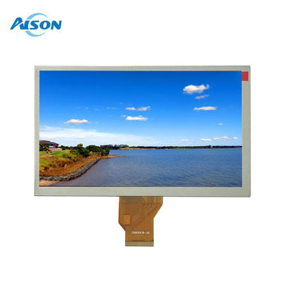 8インチ800x480 TFT LCDディスプレイ 高明るさ 1000cd/m2 産業用RGBインターフェイス