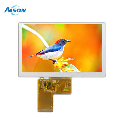 5インチ TFT LCD ディスプレイ 800x480 スクリーン 500 Cd/M2 RGB 24 ビット TN 40ピン