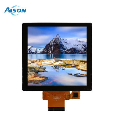 4インチ Square TFT Display 480x480 RGBインターフェイスとタッチディスプレイ 300 cd/m2